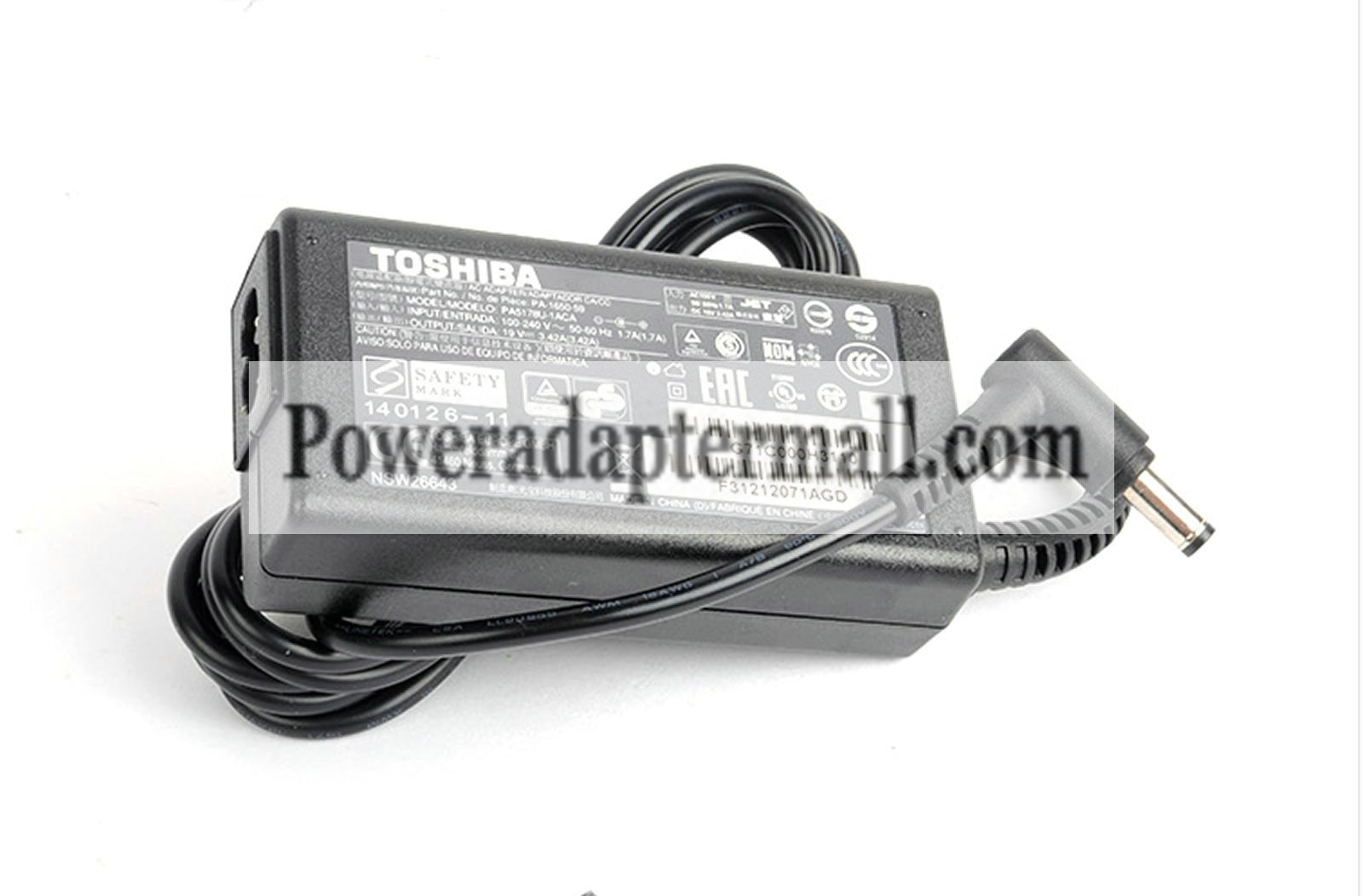 Original 19V 3.42A Toshiba PA3714E-1AC3 AC Power Adapter